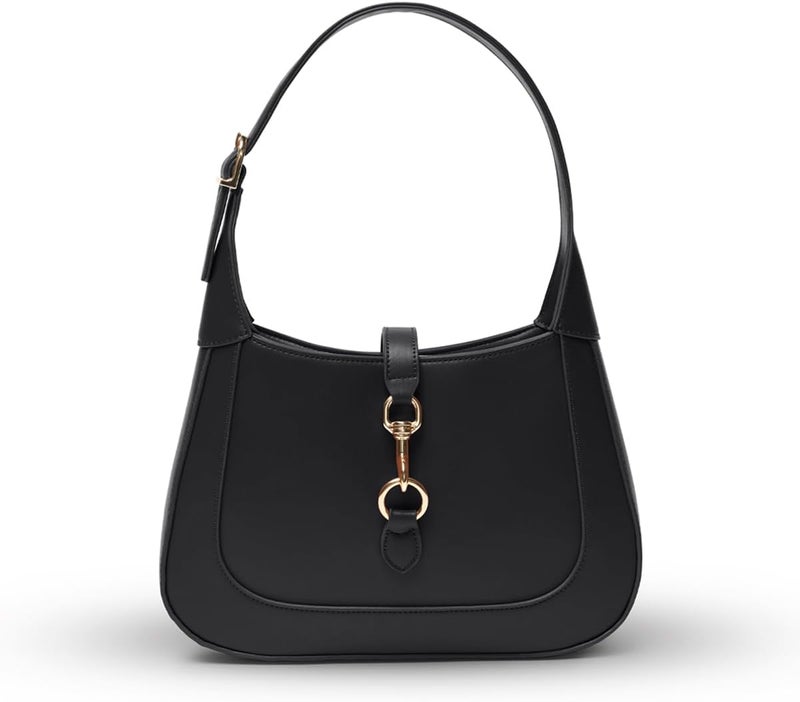 Apryl Shoulder Bag for Women - Small Shoulder Purses - Top Handle Structured Handbags - Adjustable Strap Vegan Leather - Image 1